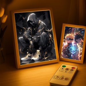 定制款 灯光画｜A4｜镜面 or 线稿款｜充电款 3 Light Mode