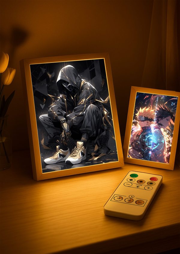 Customized Light Painting | A4 | Mirror Style or Line Art Style | Rechargeable | 3 Light Modes